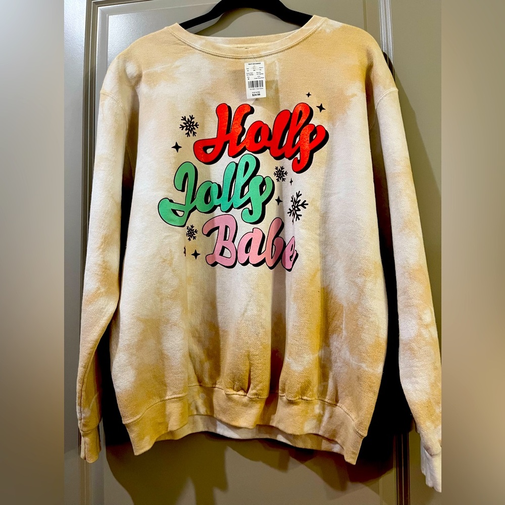 Christmas sweater ‘Holly Jolly Babe’